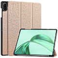 Miniatyrbillede 1 af 5: For Honor Pad X8a Etui Anti-Drop Læder Stativ Tablet Cover Rose Gold