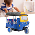 Miniatyrbillede 5 af 5: Træk Tilbage Thai Trehjulede Simulation Legering Tuk Tuk Bil Model Legetøj Børn Køretøj Legetøj Rød Blue