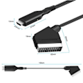 Miniatyrbilde 2 av 5: Scart til HDMI-konverter - 1080P Alt-i-ett Scart til HDMI-adapter