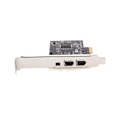 Pikkukuva 3 / 5: PCIE PCI-E Firewire IEEE 1394 2+1 3-porttinen ohjainkortti pöytätietokoneelle
