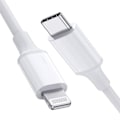 Miniatyrbild 2 av 3: USB-C till Lightning Kabel iPhone Snabbladdare 2M Vit 3-Pack