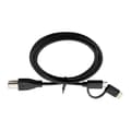 Miniatyrbillede 3 af 5: Smartphones til printer OTG-kabel Micro USB & Type C til USB-B ledningsdatakabel 1.5m