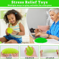 Miniatyrbilde 7 av 8: 2 stk Stressavlastende Fidget Leke Poppeorm Strekkbare Lekeorm Store Fidget Leke Voksne og Barn Reiseorm Fidget Leke for Barn og Voksne - 12cm