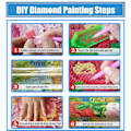 Miniatyrbild 5 av 5: Diamantmålning Kit Jul Diamantbroderi, Diamantmålning