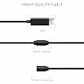 Miniatyrbillede 2 af 6: Til Logitech G920 Pedal USB Wire/ Adapter Ratta Kontrolhjul Kabel Sort