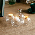 Miniatyrbillede 3 af 7: Klassiske Krystal Lysestande Holder Glas til Bryllup Te Lys Holdere Bord Spisestue Glas Holder Stativ Bar Fest Hjem Dekoration, 12 stk