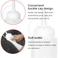 Miniatyrbillede 2 af 4: 2 stk. BPA-fri Plastik Squeeze-flasker til Krydderier - Lækagesikre, Genanvendelige, Nemme at Klemme, Ideelle til Saucer, Olier, 250ML