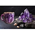 Pikkukuva 3 / 3: Mineraalikiteelliset Kahvimukit, Moniväriset Kahvimukit Kahvalla Kotiin ja Toimistoon Purple