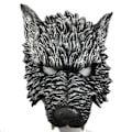 Miniatyrbild 3 av 3: Karneval/Påsk Cosplay Latex Varulv Mask Djur Stil