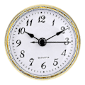 Miniatyrbild 3 av 5: Klassisk Klocka Hantverk Insats Klockrörelse Quartz Diameter 70mm Nummer PK 3