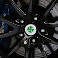 Miniatyrbillede 3 af 4: 1 stk. Grøn Kløver Dag Emblem Til Alfa Romeo Firkløver Krom Metal Bil Styling Badge Bilmærkat Kærlighed Sundhed Lykke Symbol Style 4