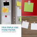 Miniatyrbild 5 av 5: 15 st självhäftande clips väggklämmor transparenta självhäftande clips kommandoklämmor