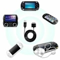 Pikkukuva 4 / 4: USB-latauskaapeli Sony PS Vita -datan synkronointiin ja lataukseen, PSV PSP Vita