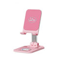 Miniatyrbilde 4 av 5: En drømmehjemmekontor skrivebord aluminiumslegering live mobiltelefonholder, multifunksjonell sammenleggbar mobiltelefon lat holder Blue NO With 3D doll