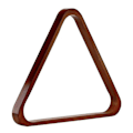 Miniatyrbillede 1 af 4: Billard Trekant Rack 2-1/4 Pool Kugler 8-ball Trekant Rack 57.2mm Træ Holdbar Pool Tripod Snooker Billard Kugler Tilbehør