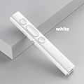 Miniatyrbilde 1 av 5: 2,4 GHz Trådløs Powerpoint-klikker med infrarød USB-presentasjonsfjernkontrollpeker white Remote Control