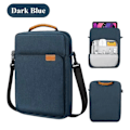 Miniatyrbilde 1 av 5: Blå Messenger Laptop Bag for MacBook Air Pro M1 M2 iPad 9