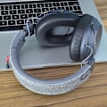 Miniatyrbild 3 av 5: Öronkuddar i memory foam för Backbeat Fit 6100 headset förbättrar ljudupplevelsen Svart
