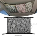 Miniatyrbillede 5 af 5: Bil Tagnet Tag Bagagenet Opbevaringspose Lommer Til SUV Van Camper 90x60cm
