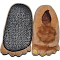 Miniatyrbillede 5 af 5: Unisex Voksne Tøfler Slippersko Bigfoot Plys Tøfler Varmt Vintergave 36-42 Brown