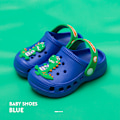Miniatyrbillede 4 af 5: Børns drenge og piger have clogs sko skridsikre strand/pool dias børns sommer slippers Blue Inhale 14.0cm
