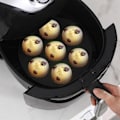 Miniatyrbilde 8 av 8: Airfryer Muffinform i Silikon - Perfekt for 7 muffins! Svart