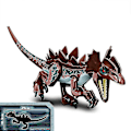 Miniatyrbillede 1 af 5: 1 stk Jurassic Stor Dinosaur Byggeklodser T-rex Quetzalcoatlus Spinosaurus Actionfigurer Legetøj til Børn Velociraptor