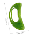 Pikkukuva 3 / 5: Gua Sha -hierontatyökalu, lymfaterapiahierontalaite, lihasten kaavintahierontatyökalu Green