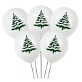 Miniatyrbillede 1 af 5: Julestjerner balloner 100 stk Glædelig Jul Party balloner Dekorationer Latex
