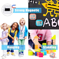 Miniatyrbild 2 av 5: 2-pack klassrumstimer för lärare barn stor magnetisk digital timer blå rosa färg
