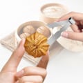 Miniatyrbillede 4 af 5: 2 stk. Pincet Tænger, Konditorværktøj Cookie Maker Dejskraber Presse, Rustfrit Stål Konditortænger Bageværktøj til Dekoration og Forsegling af Cookies