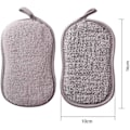 Miniatyrbild 2 av 5: Set med 8 tvättbara disktrasor i mikrofiber, perfekta för non-stick pannor