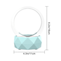 Pikkukuva 2 / 4: Yövalo Bluetooth-kaiutin Langaton Mini-kaiutin Värikäs Kaiutin Light blue