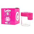 Miniatyrbillede 3 af 4: LED Transparent Forseglingskrukke Premium Høj Bor Silicium Glas Krukke Til Mad Håndværk Opbevaring[PB] Rose Red TM