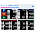 Miniatyrbilde 5 av 8: Stor Spillmusmatte, Lang XXL Musmatte, Kontor-Snarveismatte, Utvidet Datamusmatte/Skrivebordsmatte med Sydd Kant for Spillere, Kontor, Hjem Office Shortcuts B 800x300mm