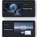 Miniatyrbild 3 av 5: Typ C USB3.1 hona till DP- Displayport /Mini-DP mDP1.4 hane 8K adapterkonverterkabel HUB 18cm/7.1in
