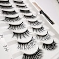 Miniatyrbilde 8 av 10: 10 par magnetiske øyevipper Eyeliner Liquid & Pinsett Sett