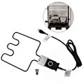 Miniatyrbillede 4 af 5: 1500W Elektrisk Rygegrill Varmeelement med Controller til Masterbuilt Ryger FT
