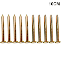 Miniatyrbild 1 av 5: 10 st/set 3/5/7/8/10 cm Mätning Stålnaglar Mätmarkör Gränsmätning Stake 10cm