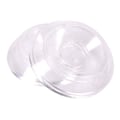 Miniatyrbillede 1 af 5: 4 stk./pakke Pianopuder til hårdt trægulv, opretstående pianohjul pianoben coasters Transparent color