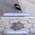 Miniatyrbilde 4 av 5: Baderomsmatte Memory Foam Baderomsmatte Memory Foam Dusjmatte Absorberende Baderomsmatte Baderomsmatte Dusjmatte Dekorativ Dørmatte Sklisikker Matte Fr B