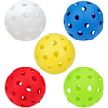 Pikkukuva 5 / 7: 3 Pakka Pickleball-palloa 40 Reikää Ulkokäyttöön Pickleball-pallo Pickleballit Ontto Harjoituspallo Useilla Väreillä Red