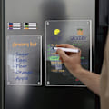 Miniatyrbillede 1 af 5: Magnetisk Akryl Notesblok med Pen til Ugentlig Planlægning Viskelæder Cl