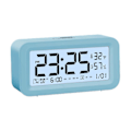 Miniatyrbild 1 av 5: Digital Elektronisk Klocka LED-Display Elektronisk Klocka Stereo Digital Display Snooze Väckarklocka 12/24H Byt Nedräkningstid NUO0430 Blue