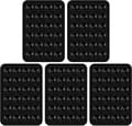 5 stk. Silikon Suttekopper Telefonholdere, Multifunktionel Telefon Suttekopper Montering til Bil Telefon Mini Suttekopper Mat Suttekopper Telefon Case Klæbemiddel Black
