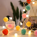 Miniatyrbillede 1 af 5: 20 LED lysstrimler, 3 m indendørs julelysstrimler
