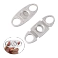 Miniatyrbillede 3 af 5: Plisseret Rustfrit Ahorn Cigar Cutter, Dobbeltskærs Saks