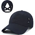 Miniatyrbilde 5 av 5: Baseballcaps med kryss-ponytail for kvinner Navy