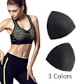 Miniatyrbilde 6 av 10: 3 par trekantede BH-innlegg skum push up pads