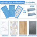 Miniatyrbild 5 av 5: 3-pack, blå Swiffer Sweeper-kompatibla, återanvändbara ersättningsremsor